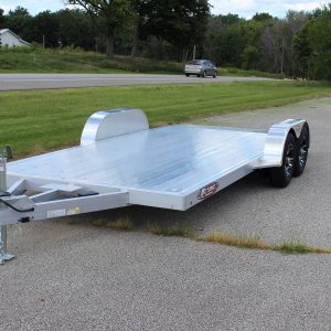 Extended Aluminum Open Car Hauler