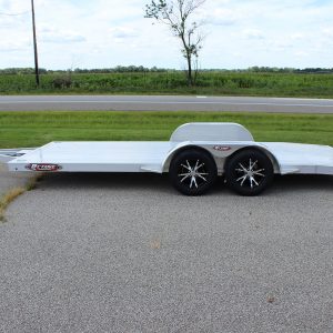 Extended Aluminum Open Car Hauler