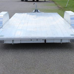 Extended Aluminum Open Car Hauler