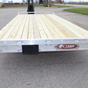 Open Deck Over Open 20' Trailer