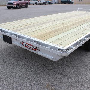 Open Deck Over Open 20' Trailer