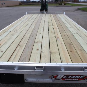 Open Deck Over Open 20' Trailer