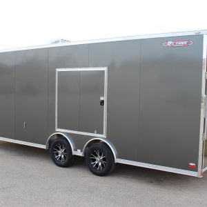 Tag Race 22' High Octane Slated Wedge Trailer