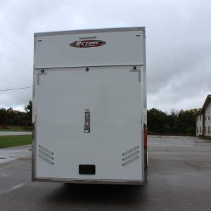 Stacker 32' Top Fuel Stainless Top Rail Trailer